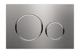 Geberit Brushed Stainless Steel Round Sigma 20 Flush Plate